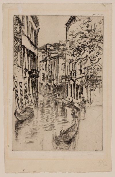 Canale tranquillo da James McNeill Whistler