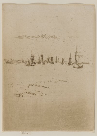 Ritorno a Tilbury da James Abbott McNeill Whistler