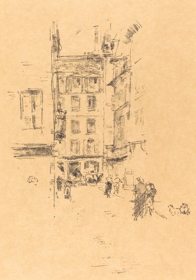 Rue Furstenburg da James Abbott McNeill Whistler