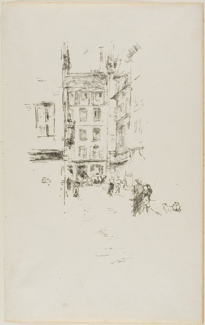 Rue Furstenburg da James Abbott McNeill Whistler