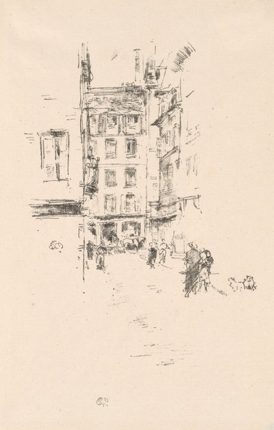 Rue Furstenburg da James Abbott McNeill Whistler