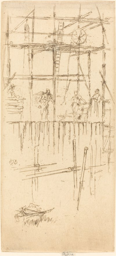 Impalcatura della Savoia da James Abbott McNeill Whistler