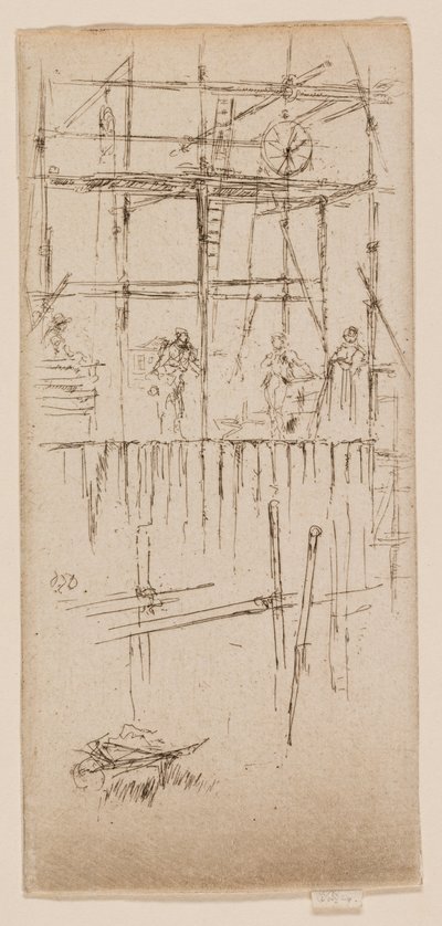 Impalcatura di Savoia da James Abbott McNeill Whistler