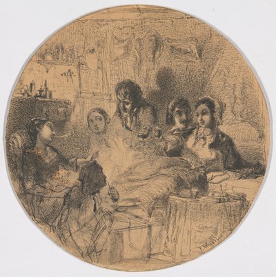 Scena da Bohemian Life da James McNeill Whistler