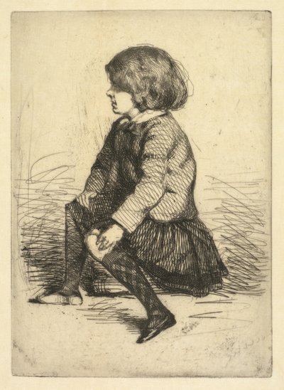 Seymour Haden Jr., seduto da James McNeill Whistler