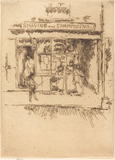 Rasatura e shampoo da James Abbott McNeill Whistler