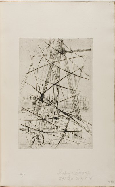 Navi a Liverpool da James Abbott McNeill Whistler