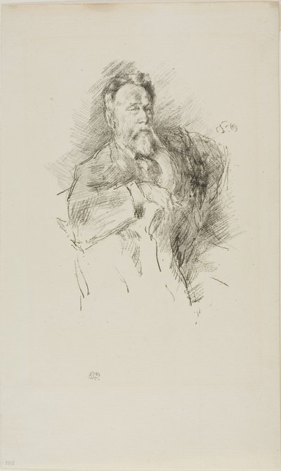 Schizzo di William E. Henley da James Abbott McNeill Whistler