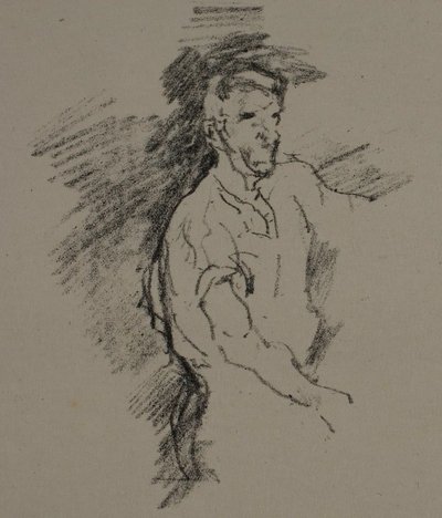 Schizzo di un fabbro da James Abbott McNeill Whistler