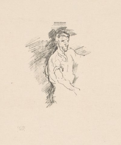 Schizzo di un fabbro da James Abbott McNeill Whistler
