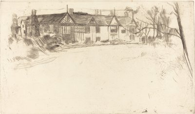 Speke Hall, No.2 da James Abbott McNeill Whistler