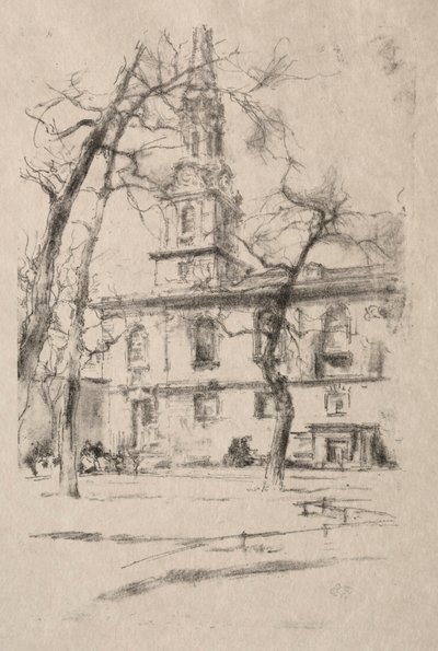 St. Giles-in-the-Fields da James McNeill Whistler