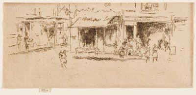 Piazza San Giacomo, Houndsditch da James McNeill Whistler