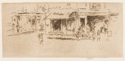 Piazza San Giacomo, Houndsditch da James McNeill Whistler