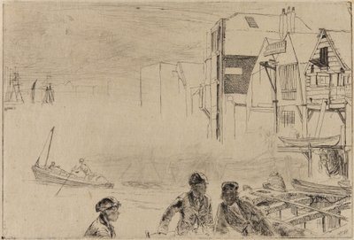 Cantiere navale di Stevens da James Abbott McNeill Whistler
