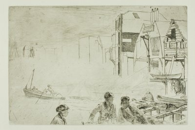 Cantiere nautico Stevens da James McNeill Whistler