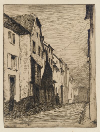 Strada a Saverne da James Abbott McNeill Whistler
