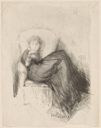 Studio: Maud seduta da James McNeill Whistler