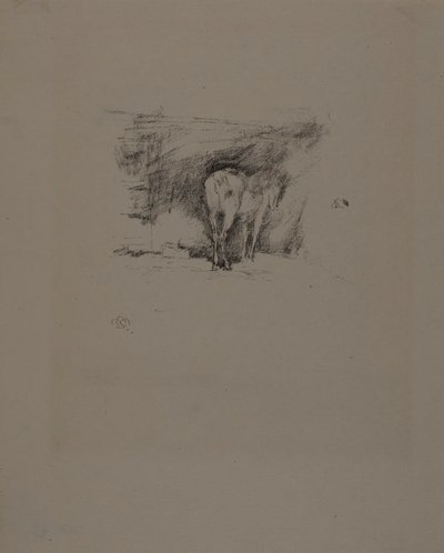 Studio di un cavallo da James Abbott McNeill Whistler