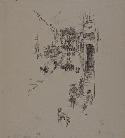 Domenica, Lyme Regis da James Abbott McNeill Whistler