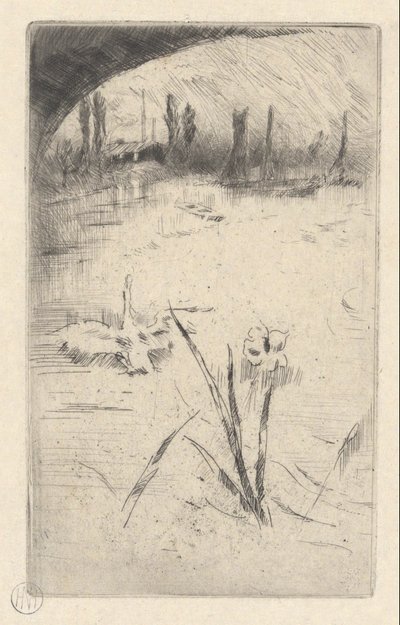Cigno e Iris da James Abbott McNeill Whistler