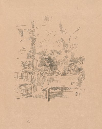 Tête-à-tête nel giardino da James McNeill Whistler