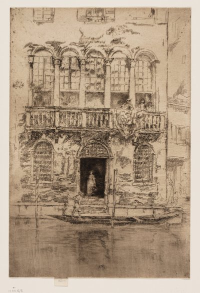 Il balcone da James Abbott McNeill Whistler