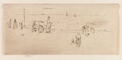 La Spiaggia, Ostenda da James Abbott McNeill Whistler