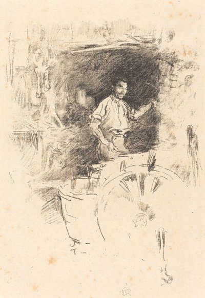 Il fabbro da James Abbott McNeill Whistler