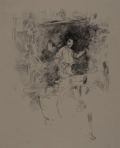 Il fabbro da James Abbott McNeill Whistler