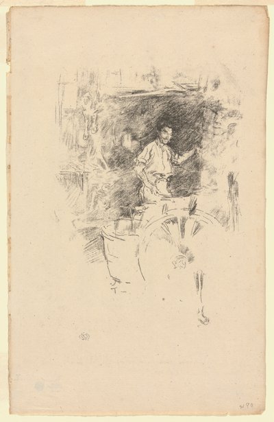 Il fabbro da James Abbott McNeill Whistler