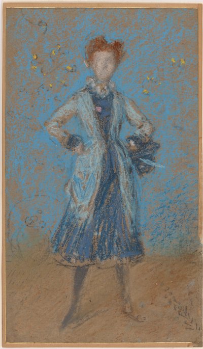 La ragazza blu da James Abbott McNeill Whistler