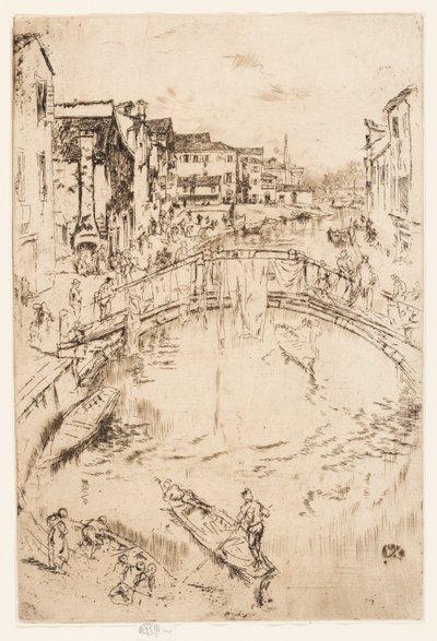 Il ponte, Santa Marta da James Abbott McNeill Whistler