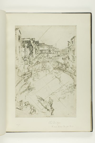 Il Ponte, Santa Marta da James McNeill Whistler