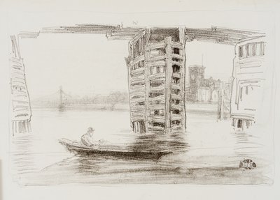 Il grande ponte da James Abbott McNeill Whistler