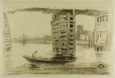 Il Ponte Largo da James Abbott McNeill Whistler
