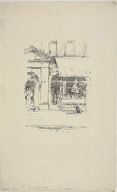 Il cane del macellaio da James McNeill Whistler