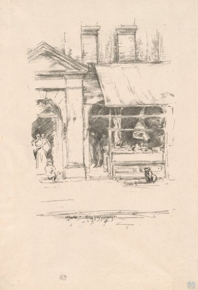 Il cane del macellaio da James McNeill Whistler