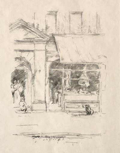 Il cane del macellaio da James McNeill Whistler