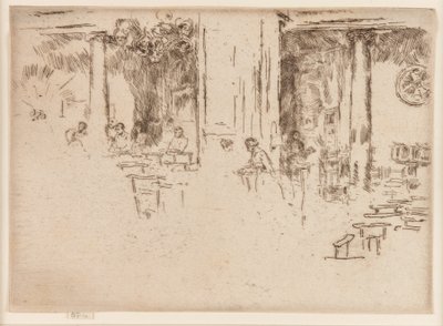 La chiesa - Bruxelles (Adorazione) da James Abbott McNeill Whistler