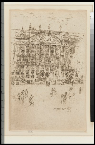 La Chiesa - Bruxelles (Adorazione) da James Abbott McNeill Whistler