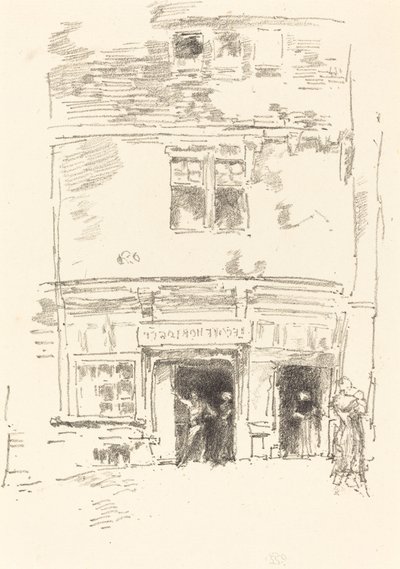 Gli orologiai, Paimpol da James Abbott McNeill Whistler