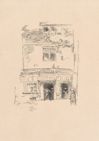 Gli orologiai, Paimpol da James Abbott McNeill Whistler