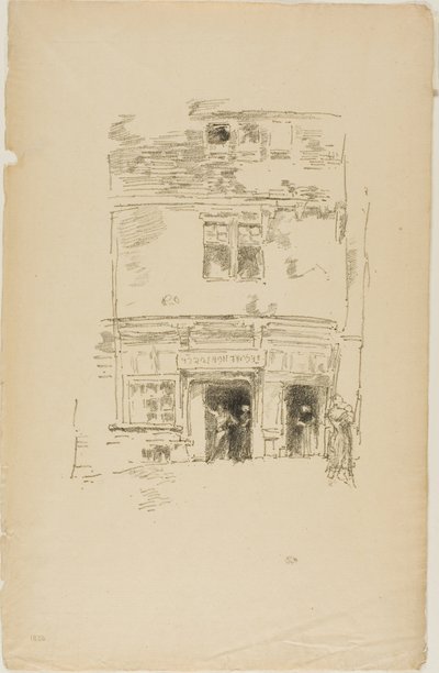 Gli orologiai, Paimpol da James Abbott McNeill Whistler