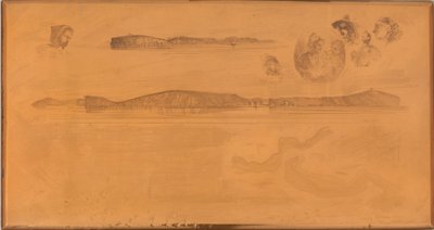 La Piastra del Rilievo Costiero da James Abbott McNeill Whistler
