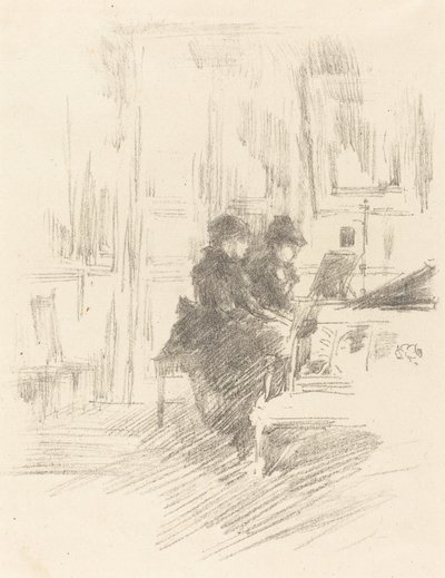 Il duetto, n. 2 da James Abbott McNeill Whistler