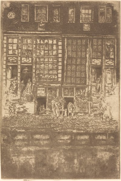 La Tenda Ricamata da James Abbott McNeill Whistler