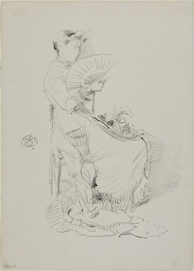 Il ventaglio da James Abbott McNeill Whistler
