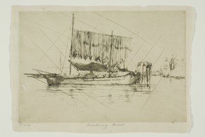 La barca da pesca da James Abbott McNeill Whistler