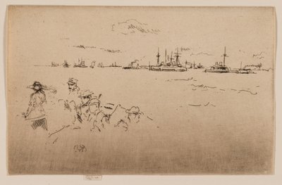 La flotta: Monitori da James Abbott McNeill Whistler